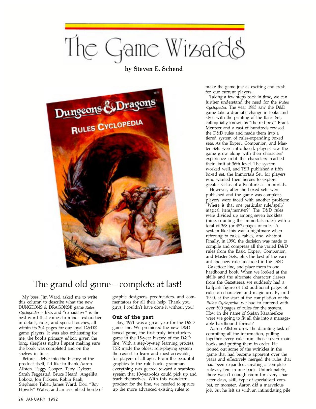 Dragon Magazine Ad